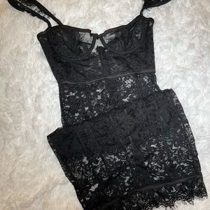 House of cb lace dress